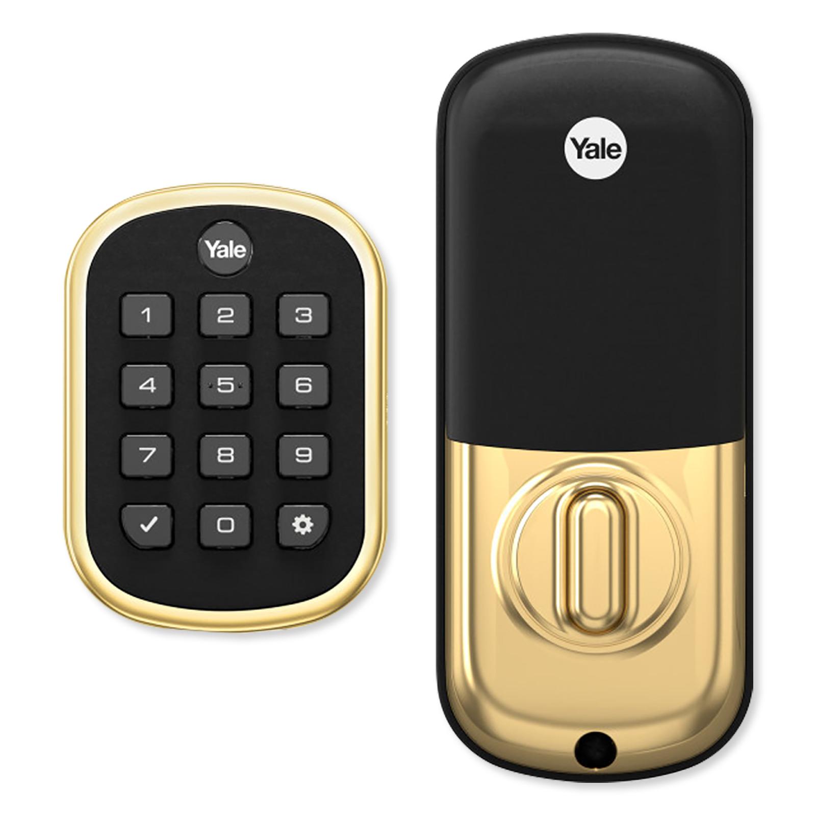 Yale ProSL Key Free Z-Wave Plus Push Button Deadbolt, Gen5